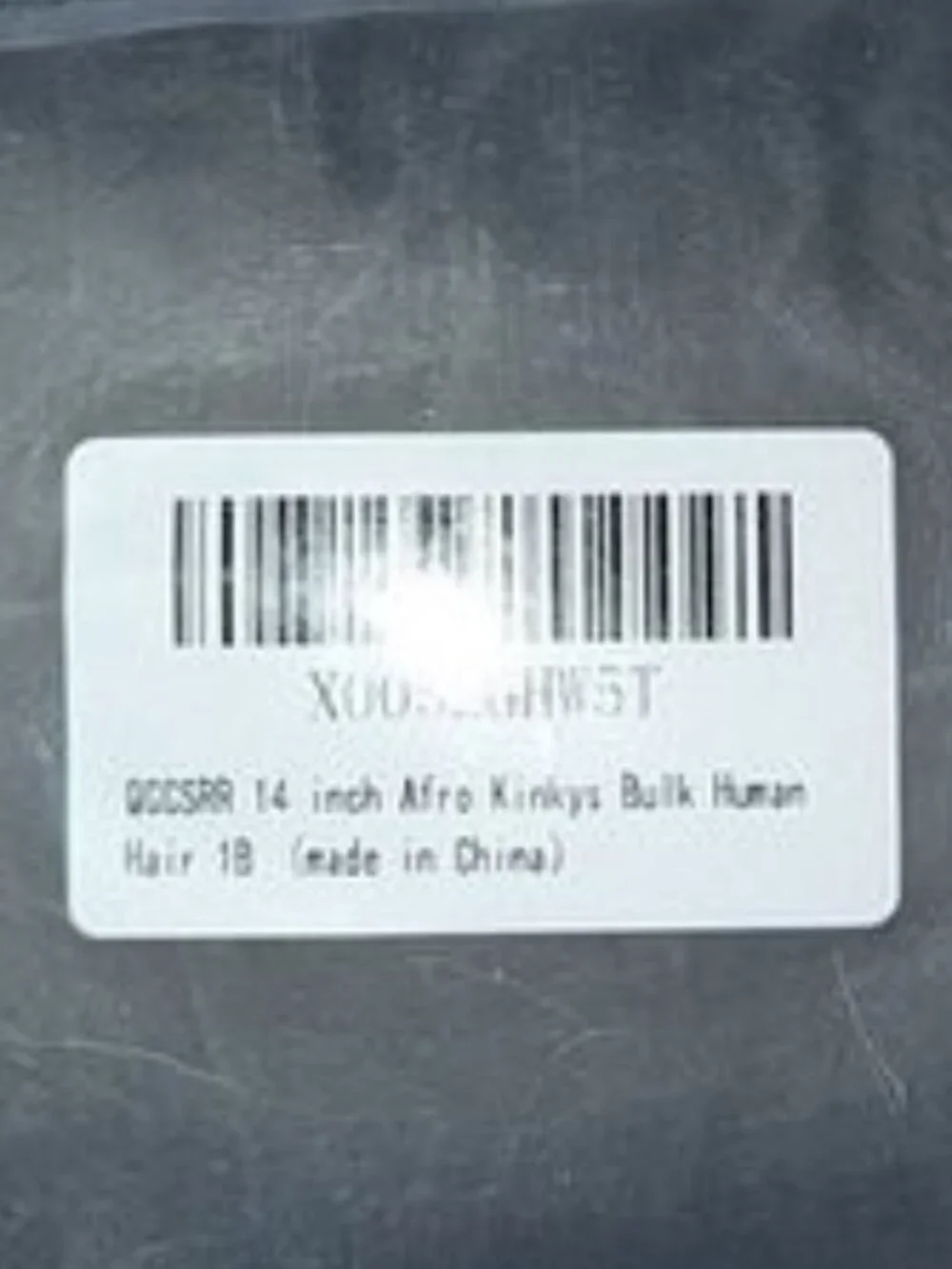 NEW Afro Kinkys Real Human Hair 14
